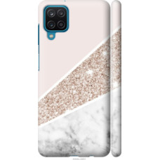 Чехол на Samsung Galaxy A12 A125F Пастельный мрамор (4342c-2201)