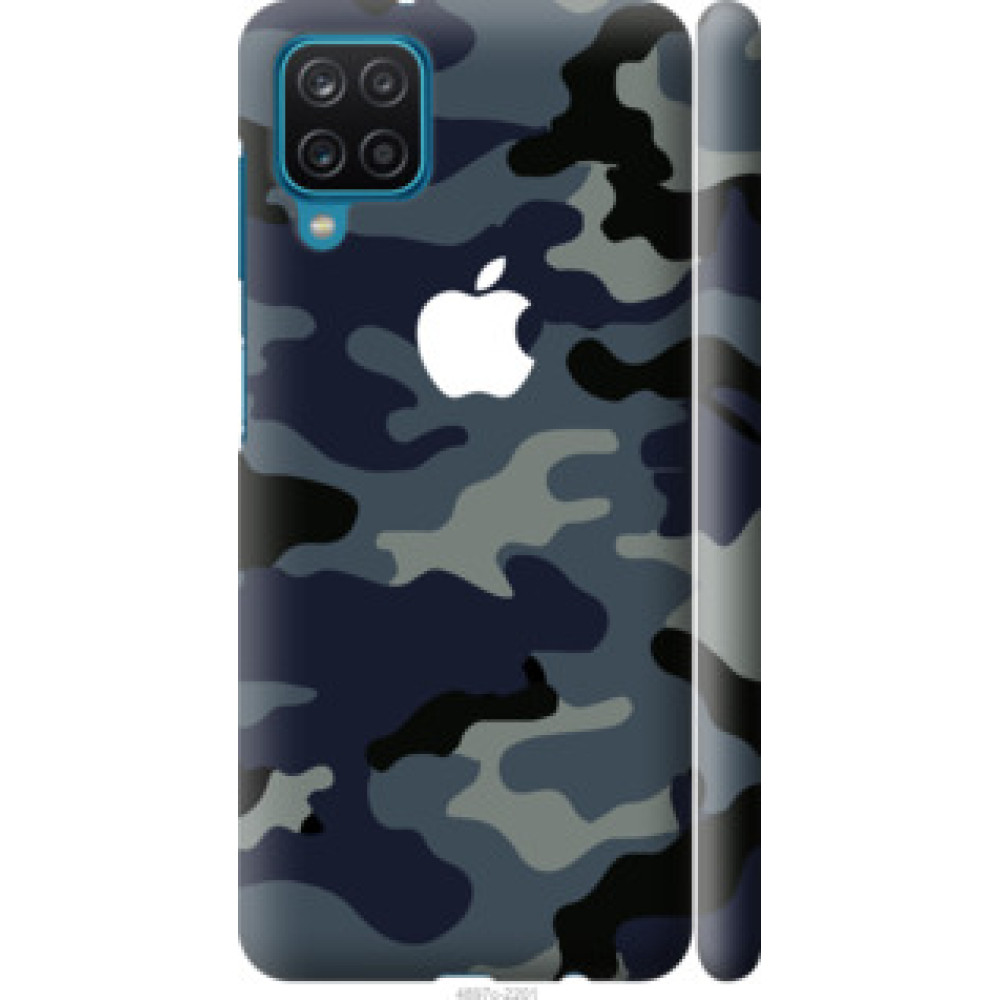 Чехол на Samsung Galaxy A12 A125F Камуфляж 1 (4897c-2201)