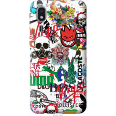 Чехол на Samsung Galaxy A2 Core A260F Many different logos (4022u-1683)