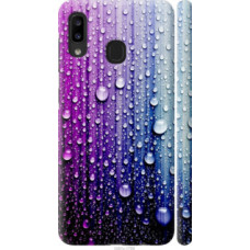 Чехол на Samsung Galaxy A20e A202F Капли воды (3351c-1709)