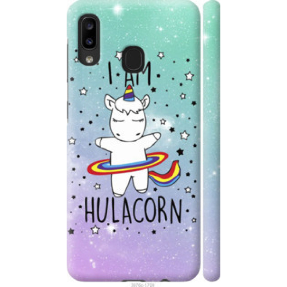 Чехол на Samsung Galaxy A20e A202F I'm hulacorn (3976c-1709)