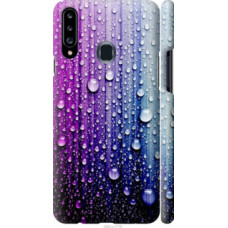 Чехол на Samsung Galaxy A20s A207F Капли воды (3351c-1775)