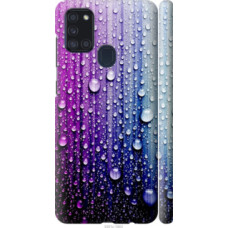 Чехол на Samsung Galaxy A21s A217F Капли воды (3351c-1943)