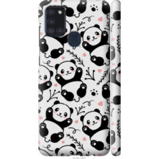 Чехол на Samsung Galaxy A21s A217F Панды (4318c-1943)
