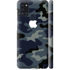 Чехол на Samsung Galaxy A21s A217F Камуфляж 1 (4897c-1943)