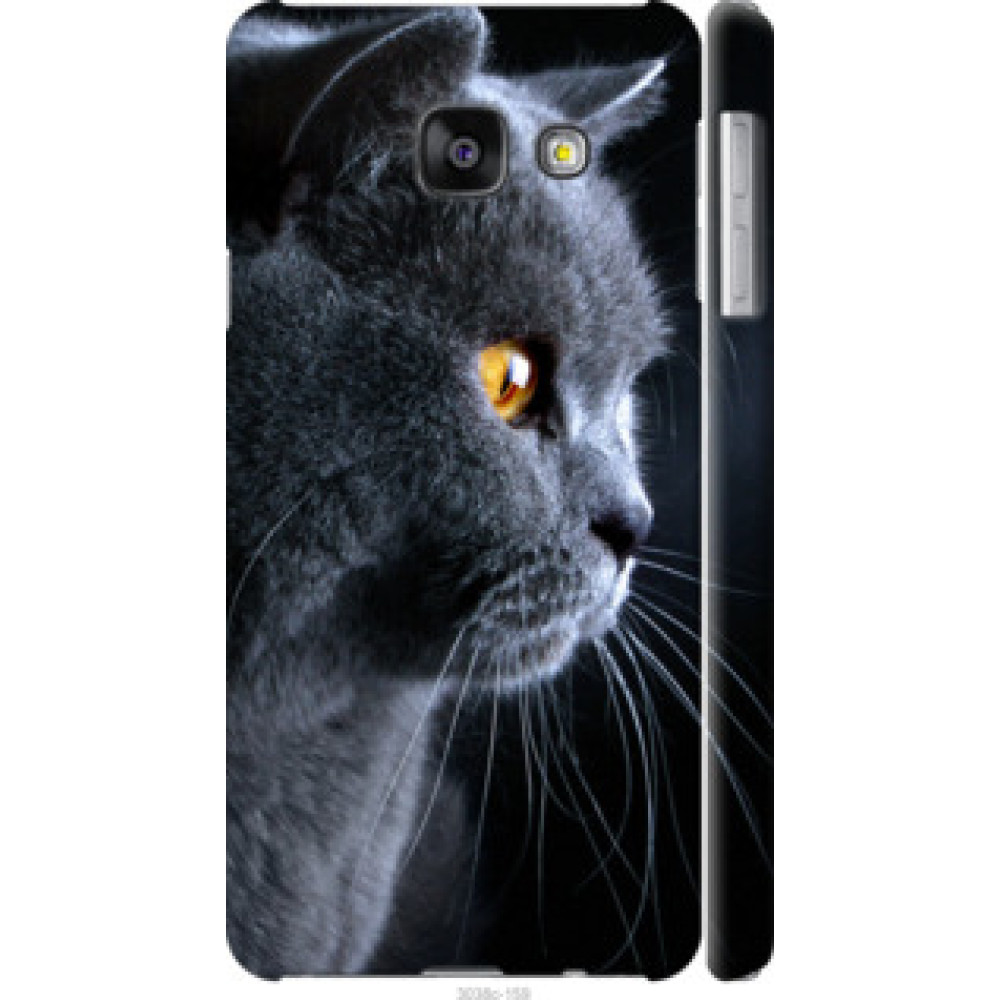 Чехол на Samsung Galaxy A3 (2016) A310F Красивый кот (3038c-159)