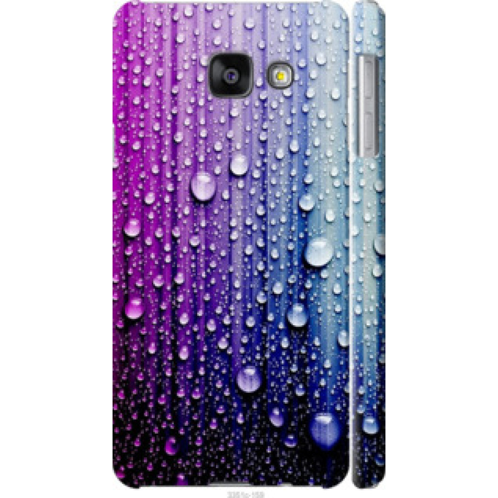 Чехол на Samsung Galaxy A3 (2016) A310F Капли воды (3351c-159)