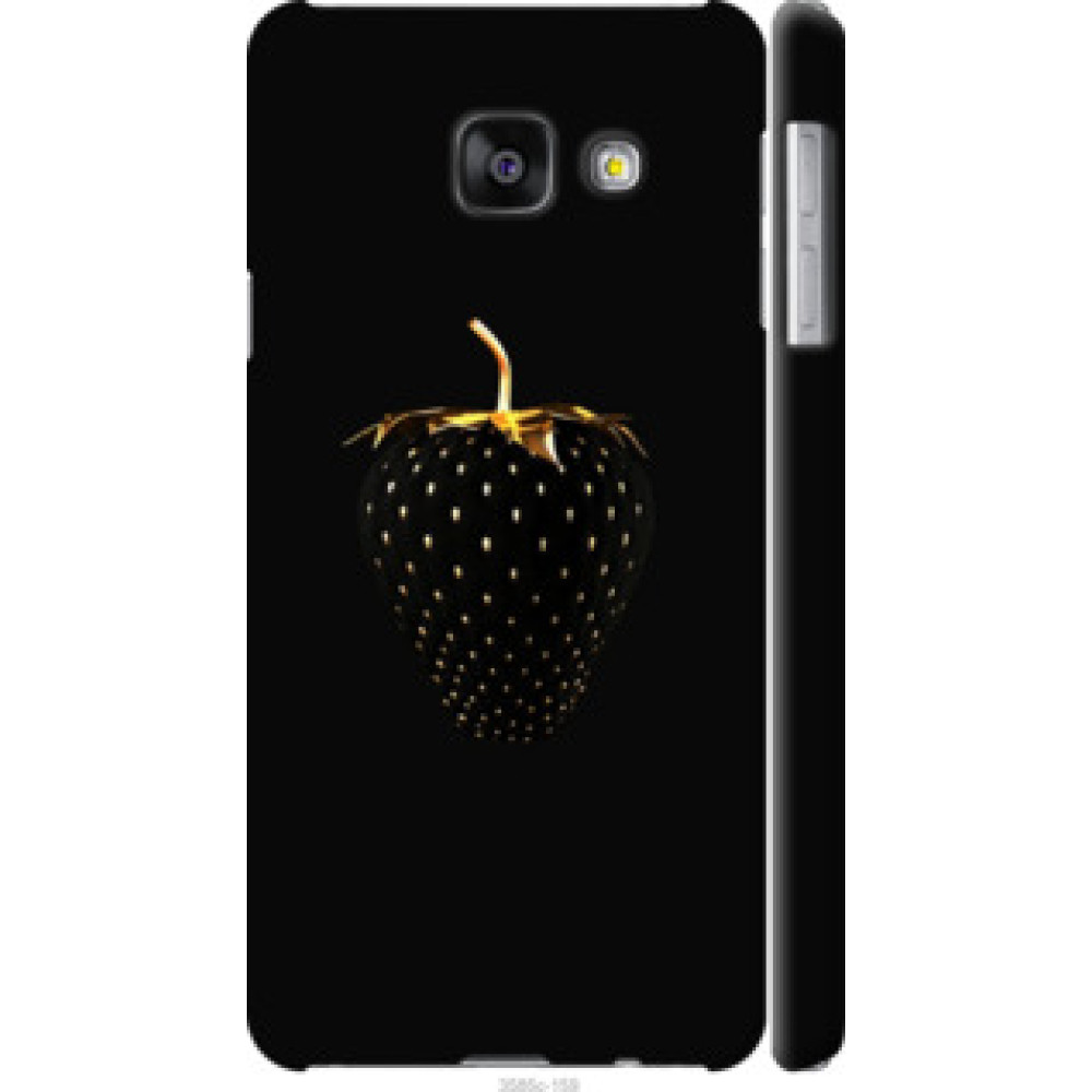 Чехол на Samsung Galaxy A3 (2016) A310F Черная клубника (3585c-159)