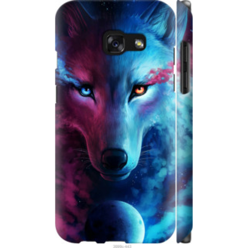 Чохол на Samsung Galaxy A3 (2017) Арт-волк (3999c-443)
