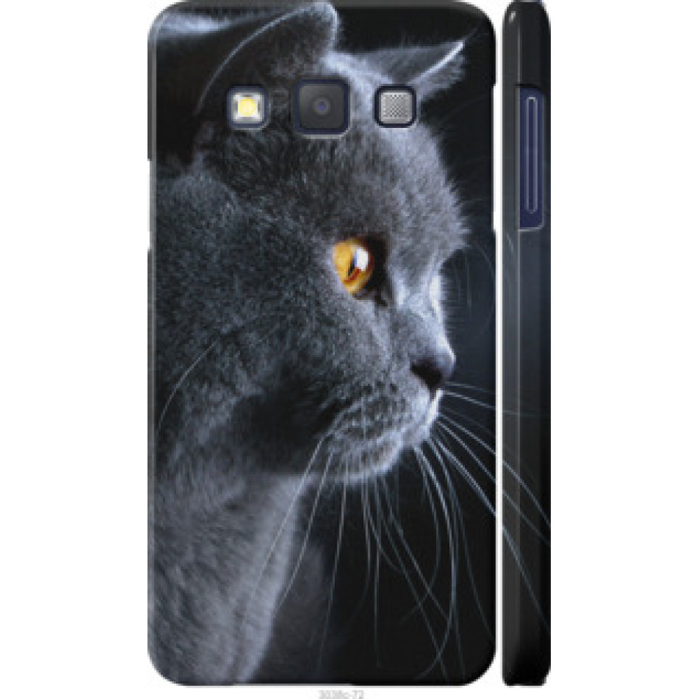 Чехол на Samsung Galaxy A3 A300H Красивый кот (3038c-72)