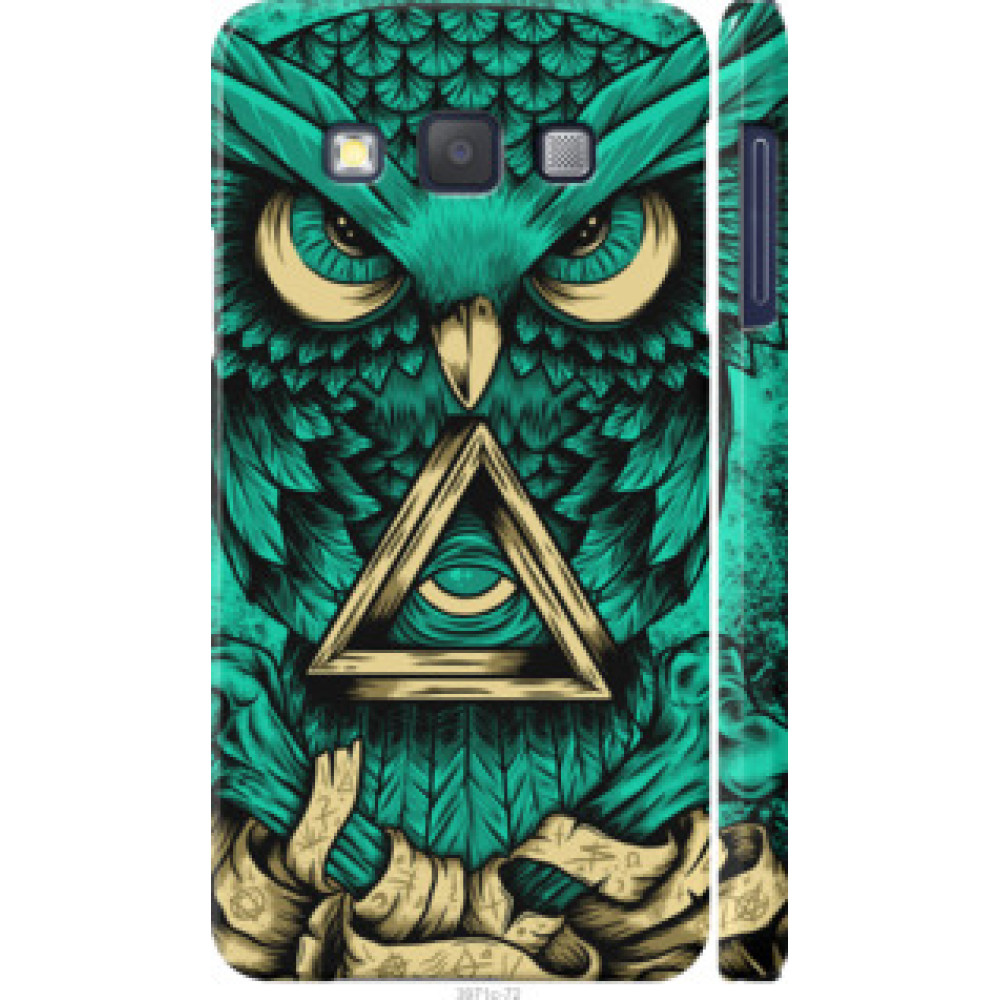 Чехол на Samsung Galaxy A3 A300H Сова Арт-тату (3971c-72)