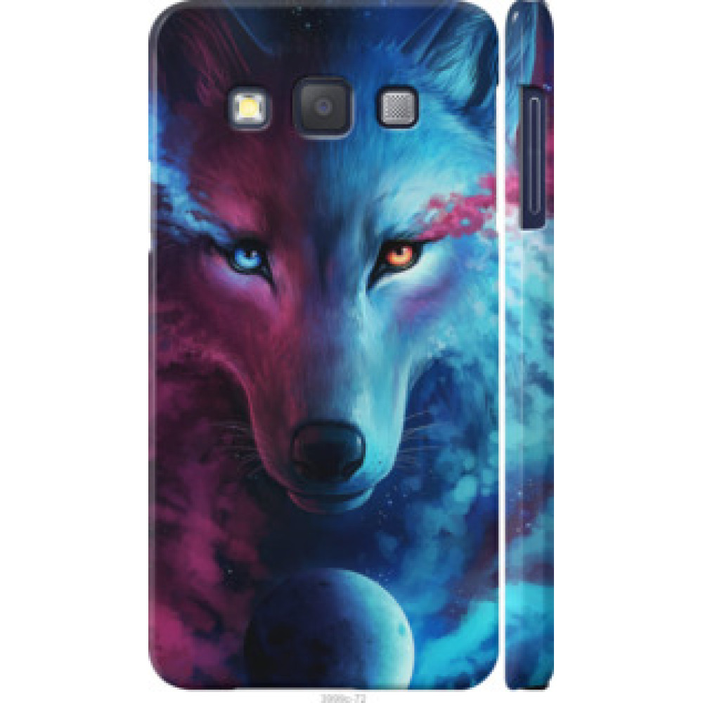 Чехол на Samsung Galaxy A3 A300H Арт-волк (3999c-72)