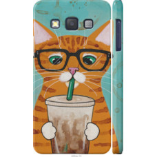 Чехол на Samsung Galaxy A3 A300H Зеленоглазый кот в очках (4054c-72)