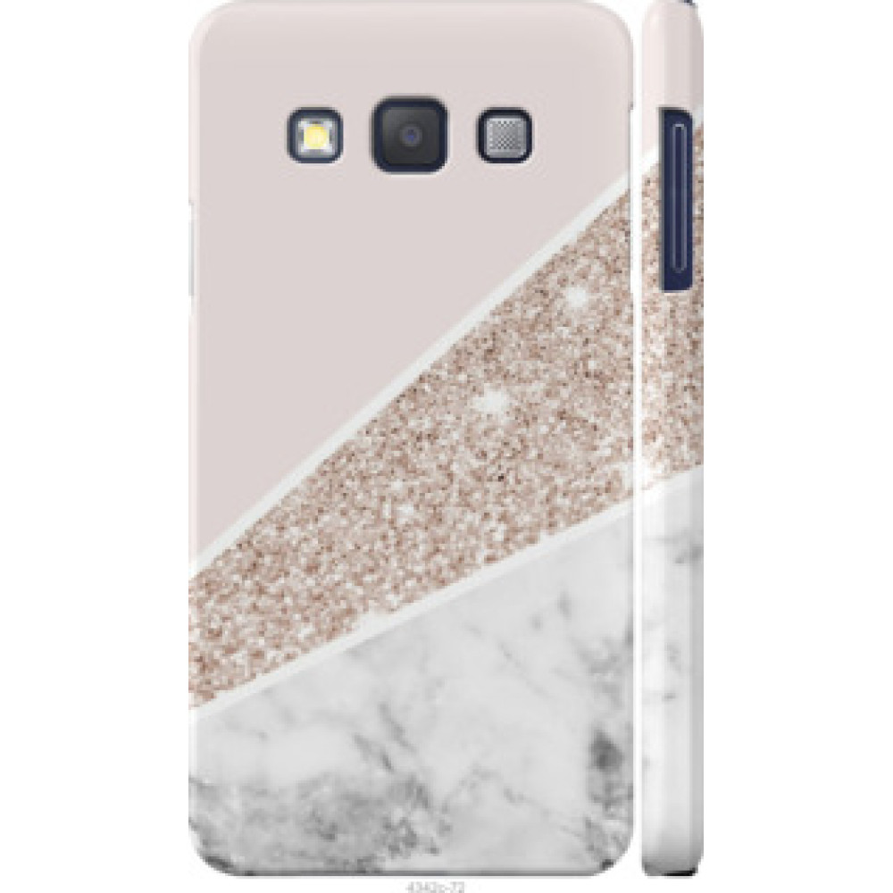 Чехол на Samsung Galaxy A3 A300H Пастельный мрамор (4342c-72)