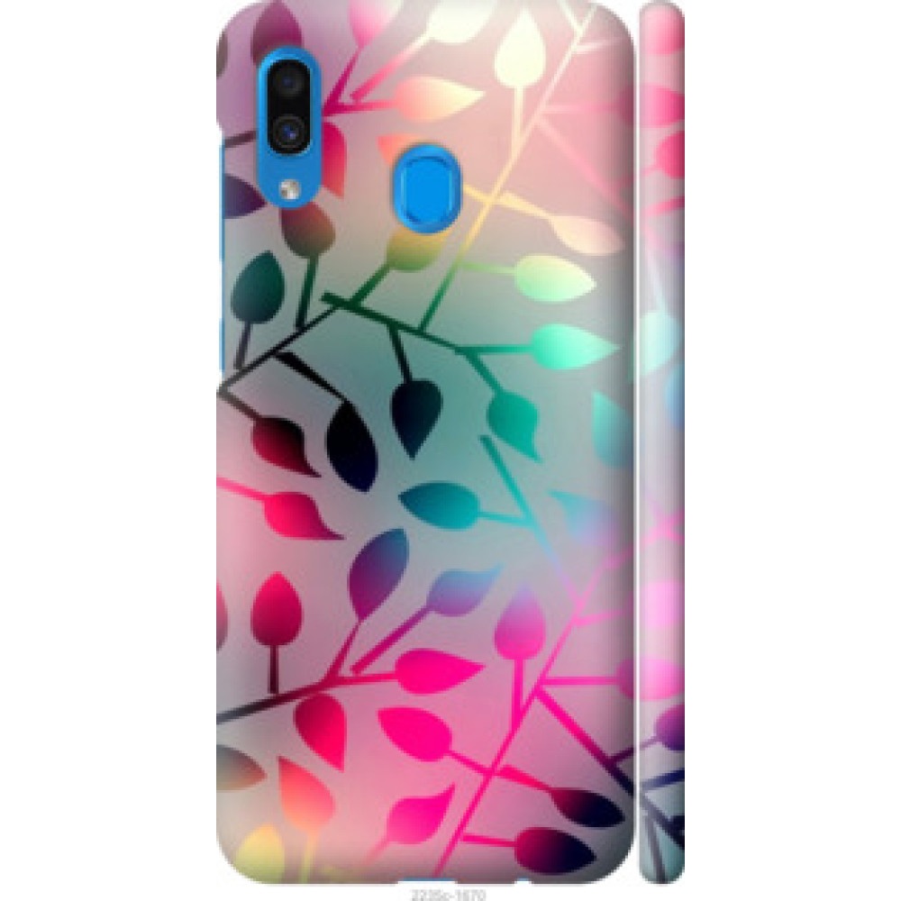 Чехол на Samsung Galaxy A30 2019 A305F Листья (2235c-1670)