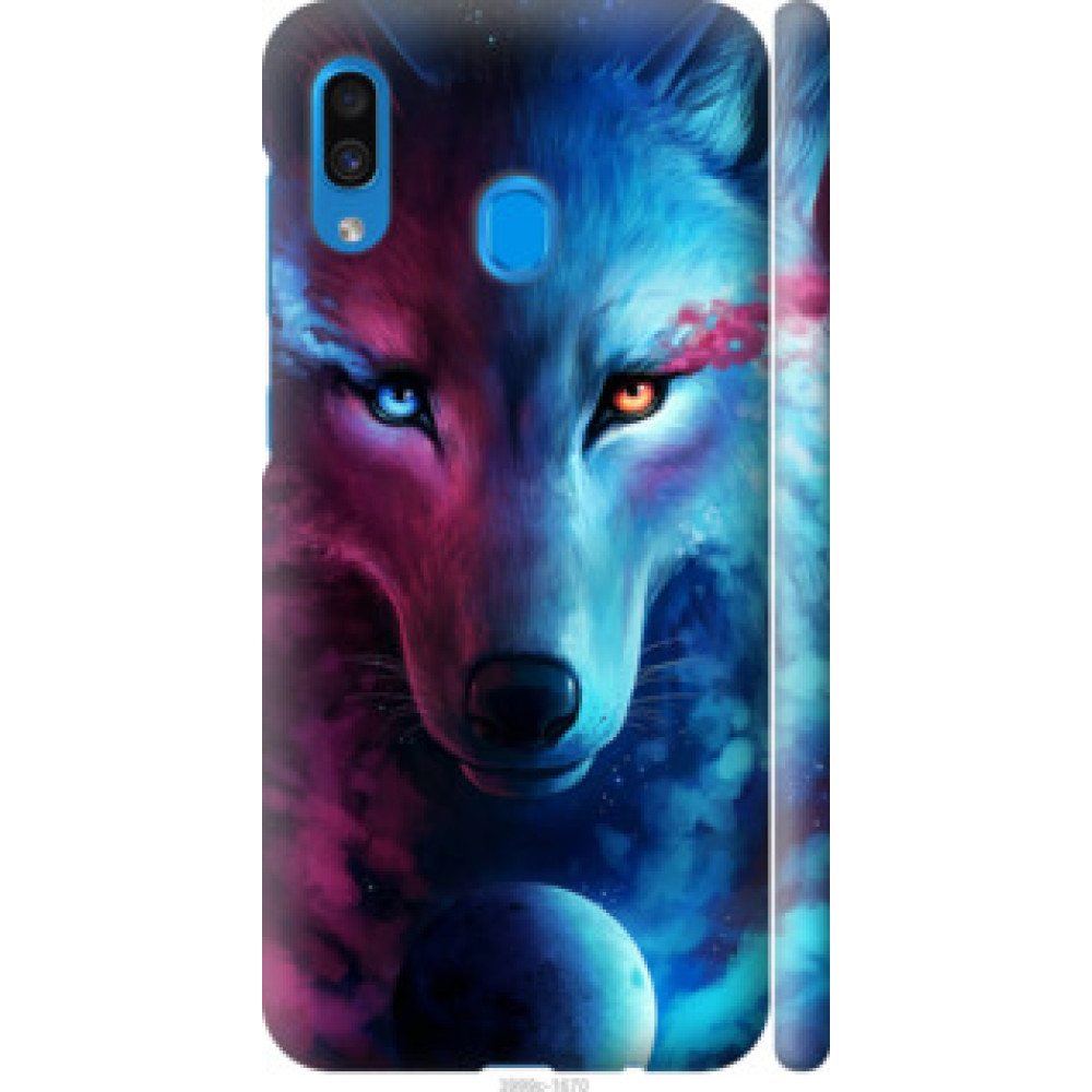 Чехол на Samsung Galaxy A30 2019 A305F Арт-волк (3999c-1670)