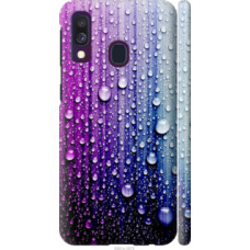 Чехол на Samsung Galaxy A40 2019 A405F Капли воды (3351c-1672)