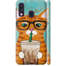 Чехол на Samsung Galaxy A40 2019 A405F Зеленоглазый кот в очках (4054c-1672)