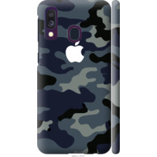 Чехол на Samsung Galaxy A40 2019 A405F Камуфляж 1 (4897c-1672)