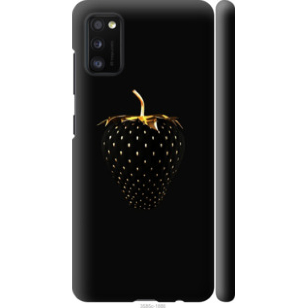 Чехол на Samsung Galaxy A41 A415F Черная клубника (3585c-1886)