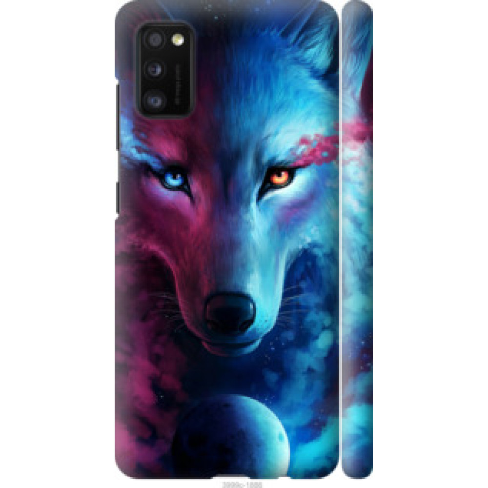 Чехол на Samsung Galaxy A41 A415F Арт-волк (3999c-1886)
