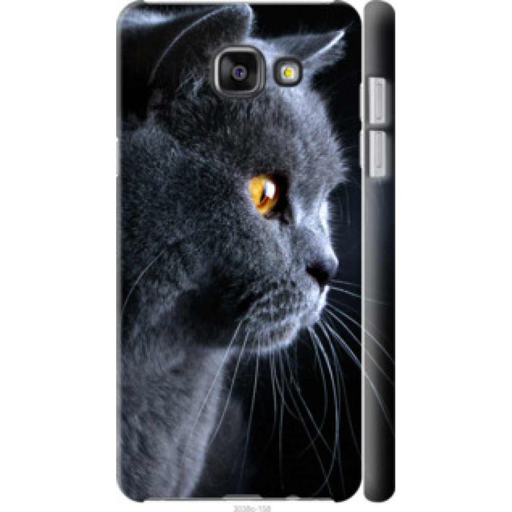 Чехол на Samsung Galaxy A5 (2016) A510F Красивый кот (3038c-158)