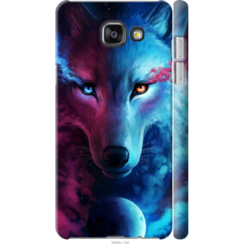 Чехол на Samsung Galaxy A5 (2016) A510F Арт-волк (3999c-158)