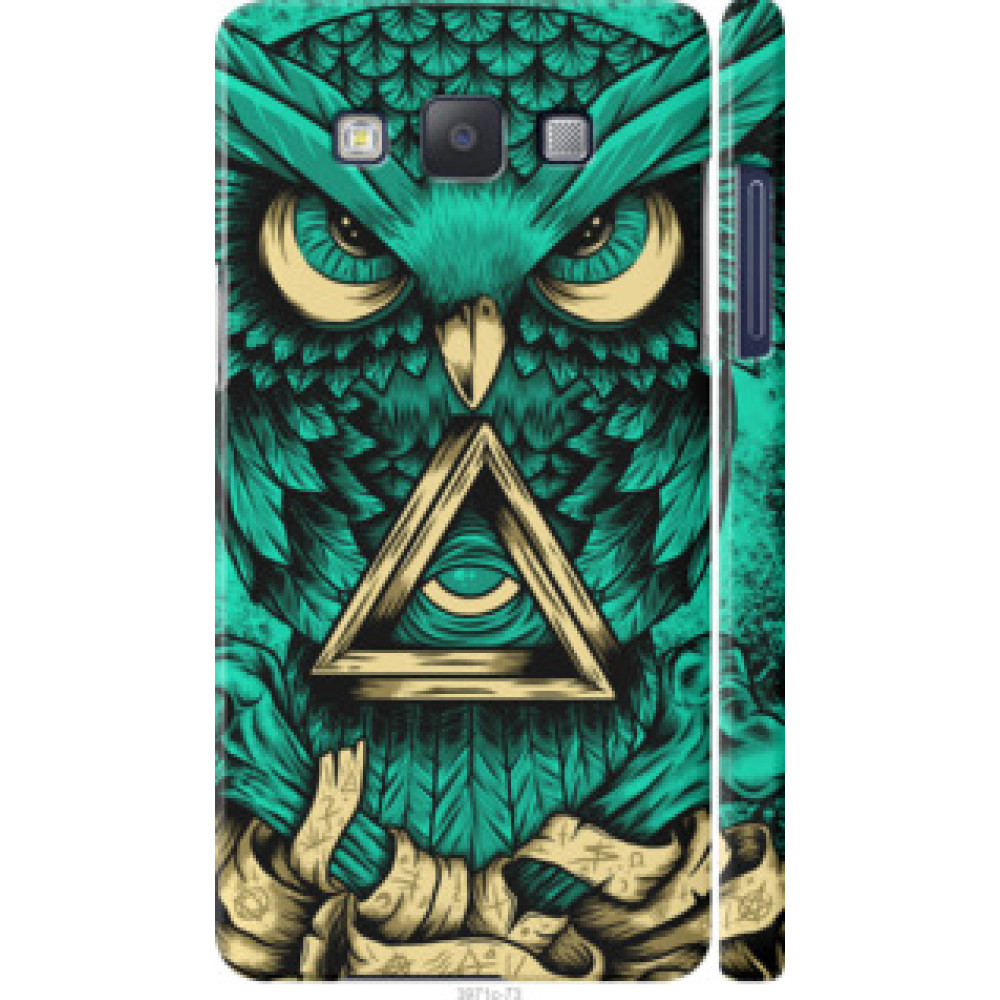 Чехол на Samsung Galaxy A5 A500H Сова Арт-тату (3971c-73)