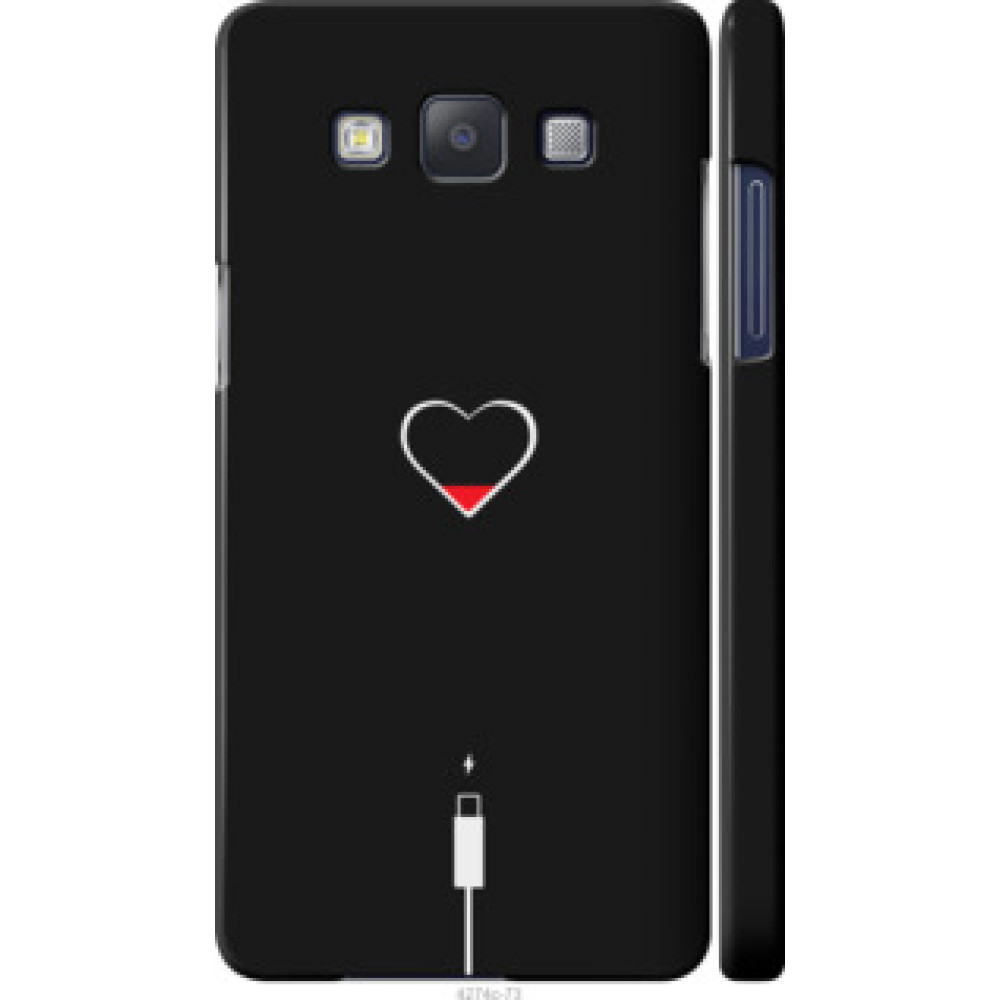 Чехол на Samsung Galaxy A5 A500H Подзарядка сердца (4274c-73)