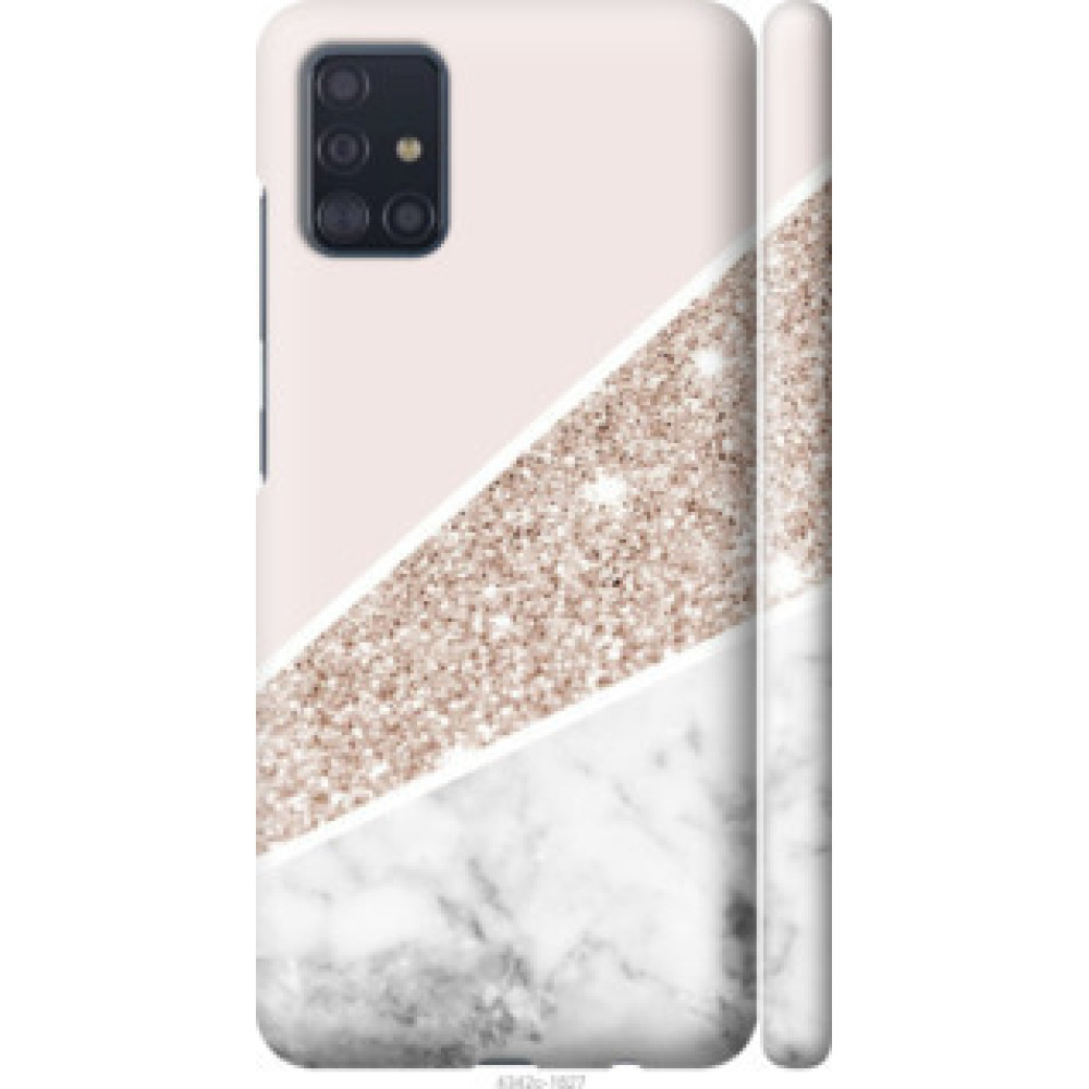 Чехол на Samsung Galaxy A51 2020 A515F Пастельный мрамор (4342c-1827)