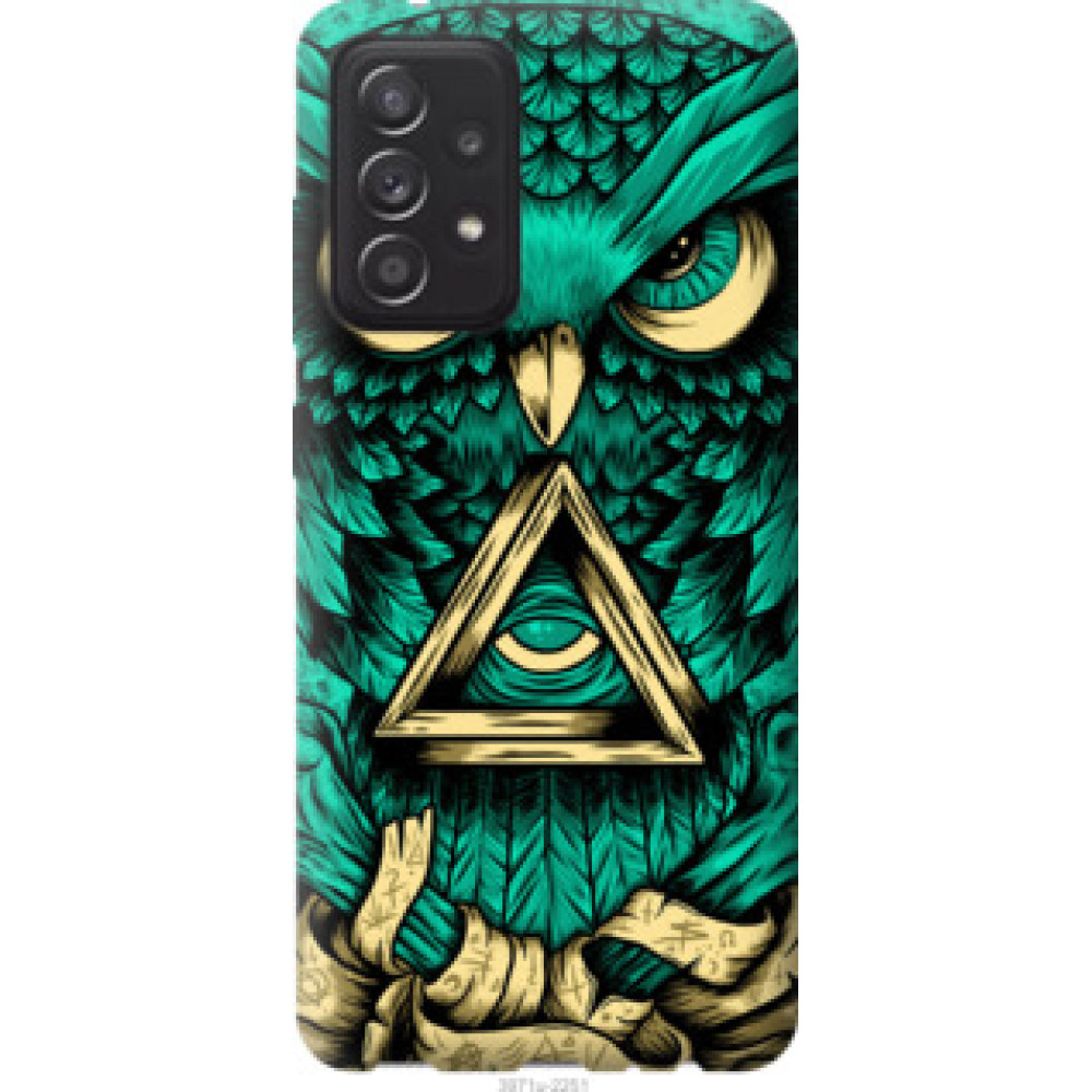 Чехол на Samsung Galaxy A52 Сова Арт-тату (3971u-2251)
