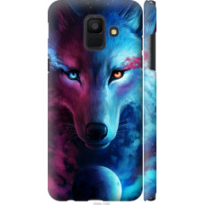 Чехол на Samsung Galaxy A6 2018 Арт-волк (3999c-1480)