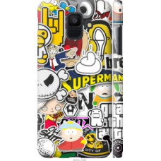 Чехол на Samsung Galaxy A6 2018 Popular logos (4023c-1480)