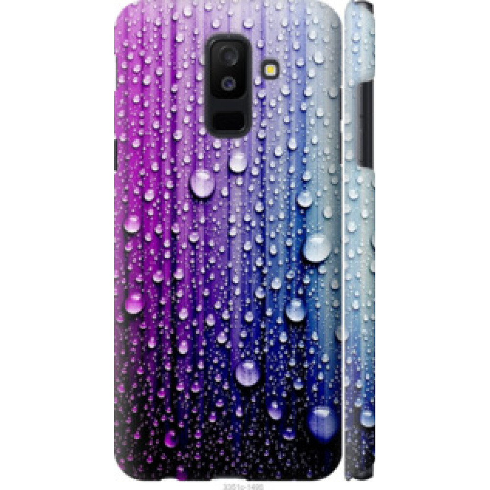 Чохол на Samsung Galaxy A6 Plus 2018 Капли воды (3351c-1495)