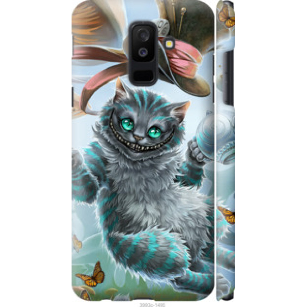 Чехол на Samsung Galaxy A6 Plus 2018 Чеширский кот 2 (3993c-1495)