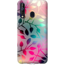 Чехол на Samsung Galaxy A60 2019 A606F Листья (2235u-1699)