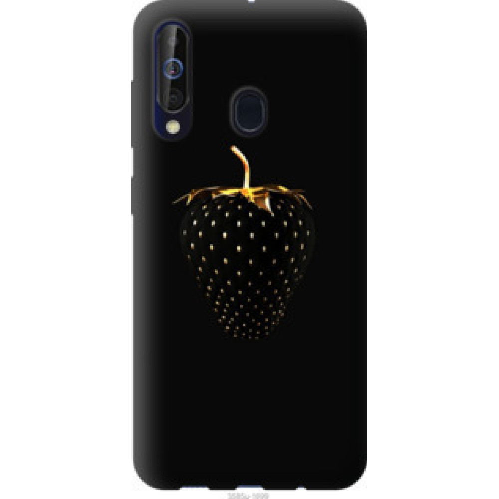 Чохол на Samsung Galaxy A60 2019 A606F Черная клубника (3585u-1699)