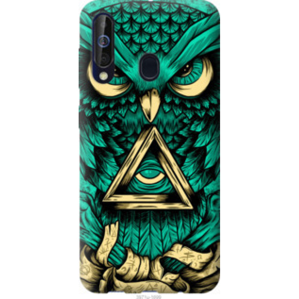 Чохол на Samsung Galaxy A60 2019 A606F Сова Арт-тату (3971u-1699)