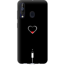 Чехол на Samsung Galaxy A60 2019 A606F Подзарядка сердца (4274u-1699)