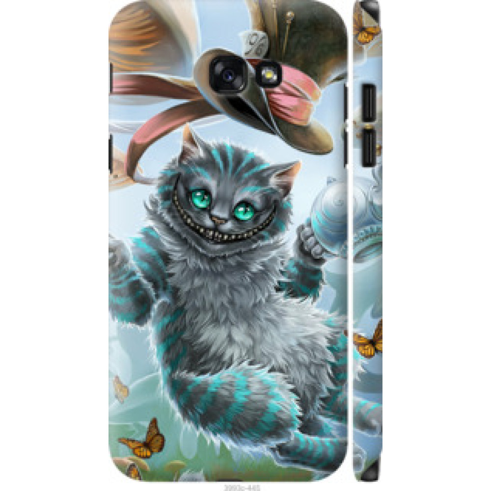 Чехол на Samsung Galaxy A7 (2017) Чеширский кот 2 (3993c-445)