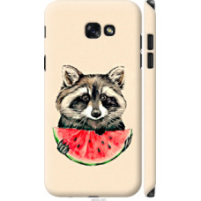 Чехол на Samsung Galaxy A7 (2017) Енотик с арбузом (4605c-445)