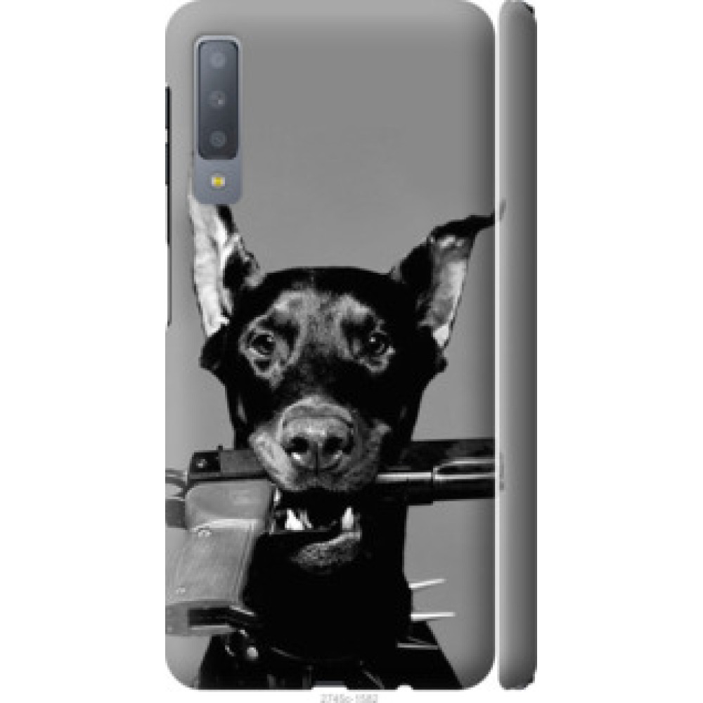 Чохол на Samsung Galaxy A7 (2018) A750F Доберман (2745c-1582)