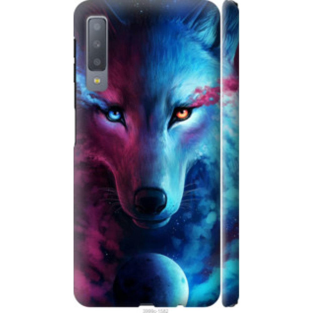 Чохол на Samsung Galaxy A7 (2018) A750F Арт-волк (3999c-1582)