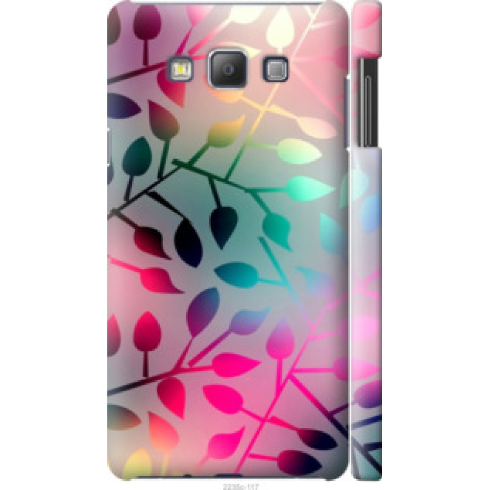 Чехол на Samsung Galaxy A7 A700H Листья (2235c-117)