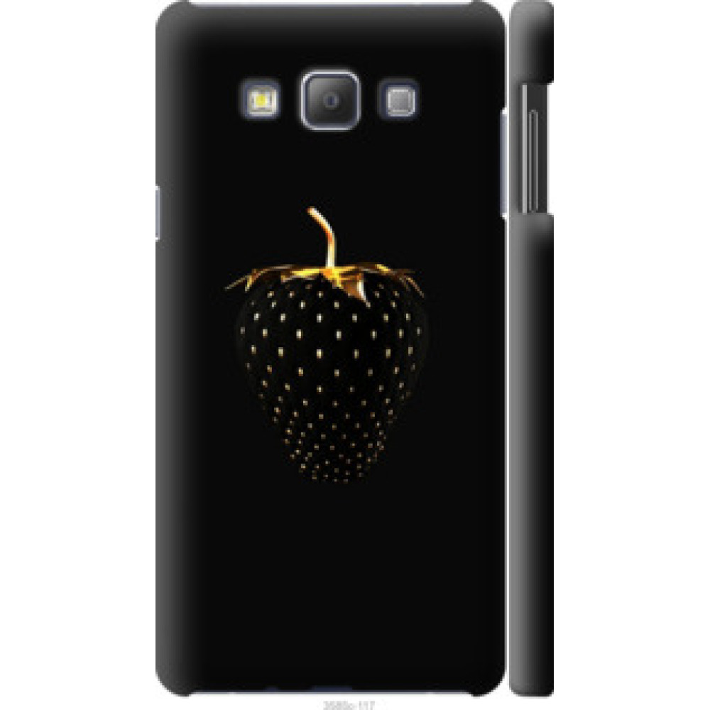 Чехол на Samsung Galaxy A7 A700H Черная клубника (3585c-117)