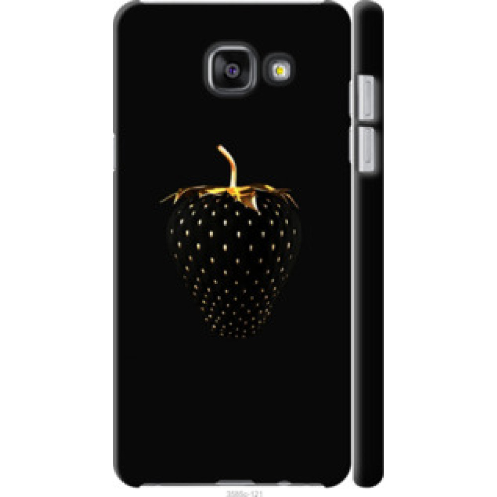 Чехол на Samsung Galaxy A7 (2016) A710F Черная клубника (3585c-121)