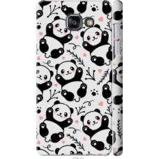 Чехол на Samsung Galaxy A7 (2016) A710F Панды (4318c-121)