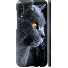 Чехол на Samsung Galaxy A70 2019 A705F Красивый кот (3038c-1675)