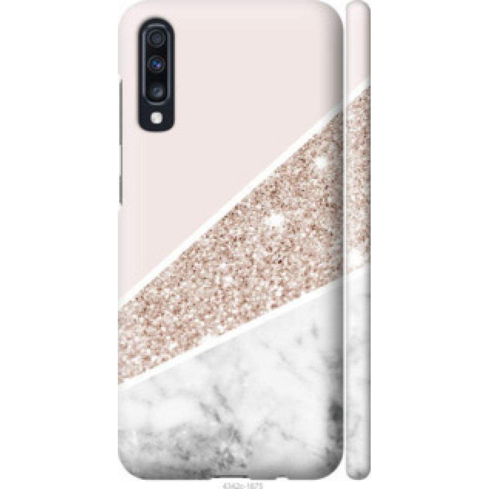 Чехол на Samsung Galaxy A70 2019 A705F Пастельный мрамор (4342c-1675)