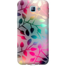 Чехол на Samsung Galaxy A8 (2016) A810 Листья (2235u-614)